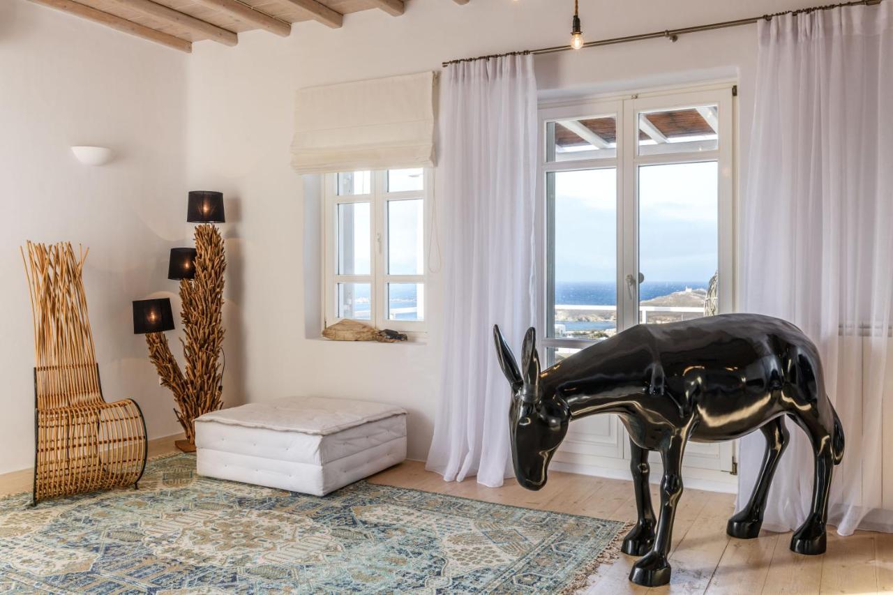 Cosset Villa Bohochic Sea&Harbourview And Sunset By One-Villas Ornos  Exterior foto