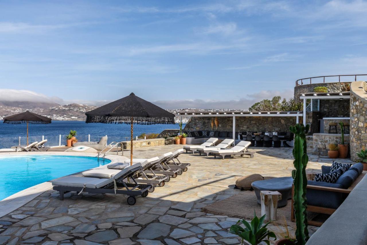Cosset Villa Bohochic Sea&Harbourview And Sunset By One-Villas Ornos  Exterior foto