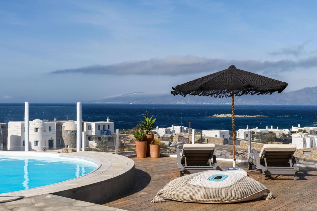 Cosset Villa Bohochic Sea&Harbourview And Sunset By One-Villas Ornos  Exterior foto