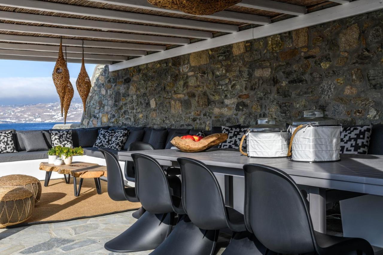 Cosset Villa Bohochic Sea&Harbourview And Sunset By One-Villas Ornos  Exterior foto