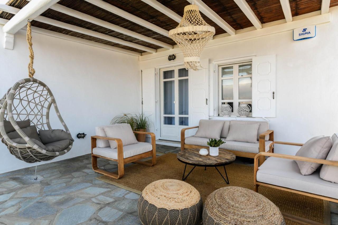 Cosset Villa Bohochic Sea&Harbourview And Sunset By One-Villas Ornos  Exterior foto