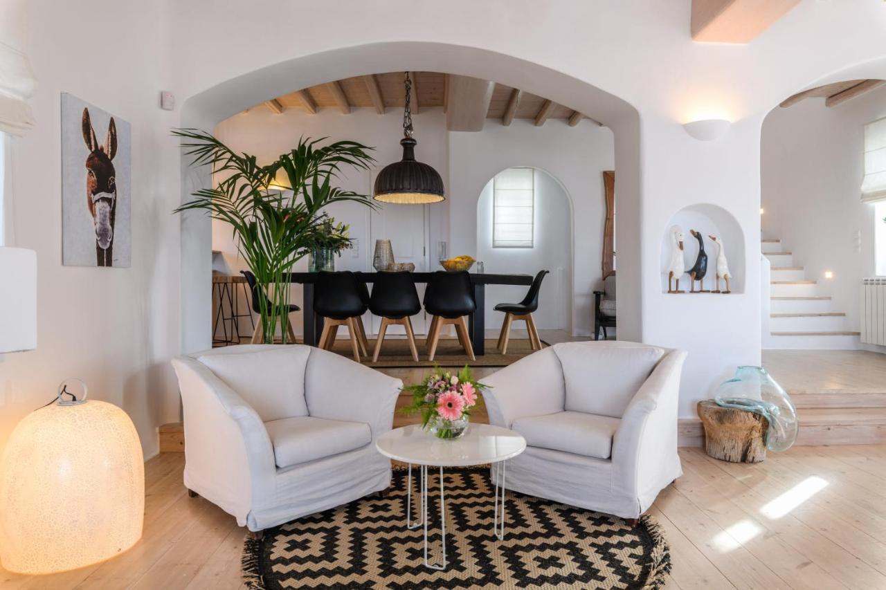 Cosset Villa Bohochic Sea&Harbourview And Sunset By One-Villas Ornos  Exterior foto