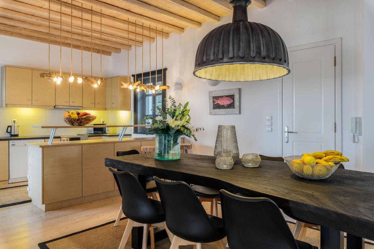 Cosset Villa Bohochic Sea&Harbourview And Sunset By One-Villas Ornos  Exterior foto