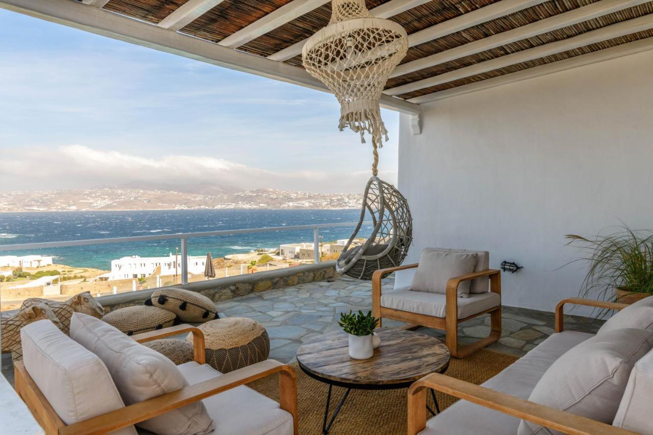 Cosset Villa Bohochic Sea&Harbourview And Sunset By One-Villas Ornos  Exterior foto