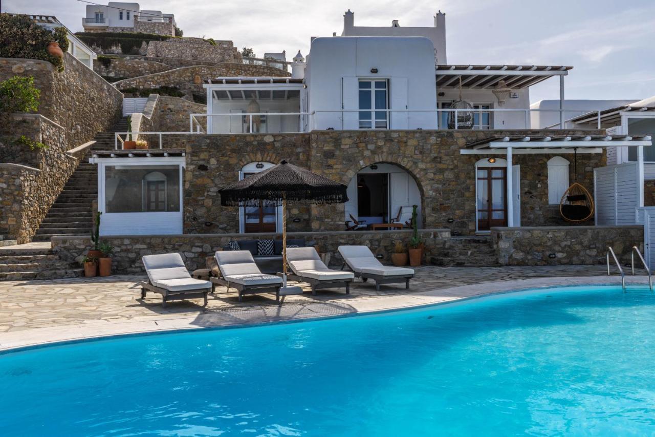 Cosset Villa Bohochic Sea&Harbourview And Sunset By One-Villas Ornos  Exterior foto
